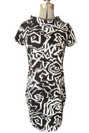 Pendleton Ikat Linen Geometric Knee-Length Dress w/ Pocket