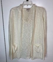 Like new hooded cardigan - size small