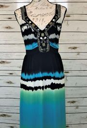 Nicole Miller Goddess Maxi Dress