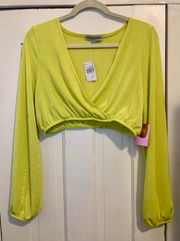 Kelly Green Long Sleeve Top