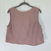 Kimchi Blue Pink Tie Back Top M(?)