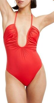 NEW  Leilani Halter One Piece Bathing Suit Swimsuit 0 or Small