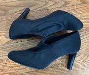 Bandolino Ladson Heeled Ankle Booties Black size 8.5