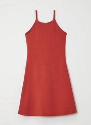 GIRLFRIEND COLLECTIVE Naomi Workout Dress In Lava