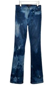 J BRAND Remy Jeans Sincere Bleach Dye Flared Jeans