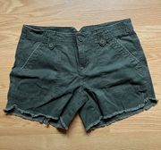 Khaki Green Shorts