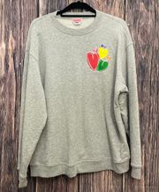 Grey Heart Sweatshirt