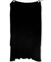 Chico's Travelers Black Skirt