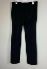 Theory Black Full Length Flare Career Pant Size 8