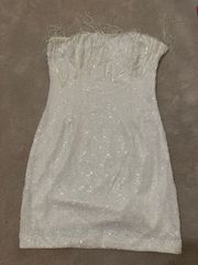 Sparkle White Dress