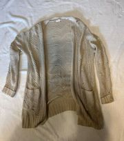 Beige Cardigan