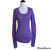 Marc by Marc jacobs small purple‎ scoop neck sweater