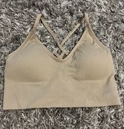 DSG Tan Sports bra