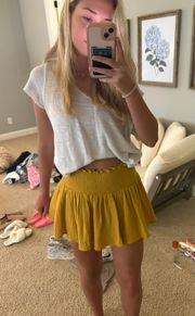 Mini Skirt , Mustard Yellow. Large But Fits Like Small / Medium