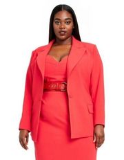 NWT Sergio Hudson for Target Tailored Blazer Red
