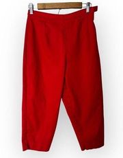 Briggs New York Red  Capri Size 8p