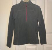 Eddie Bauer Fleece Quarter Zip Jacket