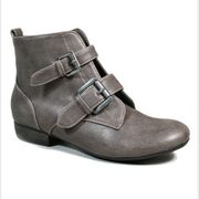 NWT Taupe Odell Buckle Ankle Boot