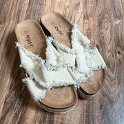 Anna size 8 sandals