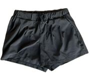 RBX Active Lightweight Stretch Athletic Casual Lounge Black Shorts