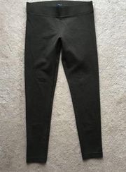 ANN TAYLOR BROWN SKINNY LEGGINGS SMALL