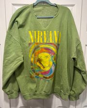 Nirvana Band Graphics Sweatshirt