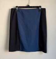 Laundry by Shelli Segal size 10 blue skirt