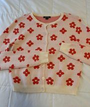 wild fable flower cardigan