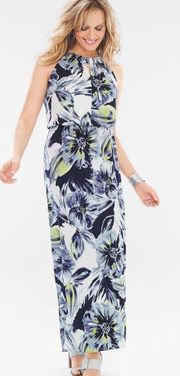 floral maxi dress