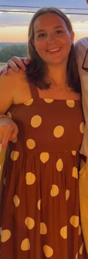 Brown Polka Dot Dress