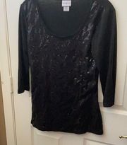 Jazzy jaclyn smith top Small