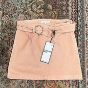 NWT Blush Corduroy Almost Famous Skirt