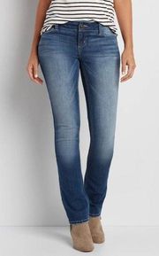 Maurices Straight‎ Fit Ellie Boot Women’s Jeans Size 0 Short NEW