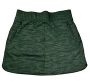 Orvis Skort Women's XS Green Travel Embossed Pull On Closure Golf Hiking Fishing