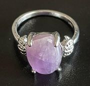 Purple amethyst ring size 9