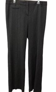 BCBGMaxazria Christine Pinstripe Heather Gray Pant