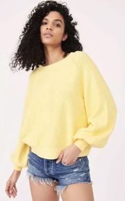 Found my friends pullover sweater sunshine yellow size Large