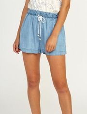 RVCA Im Listening Chambray Shorts