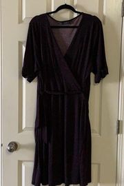Apt. 9 3/4 sleeve faux wrap dress size 2X