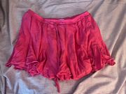 Pink Mini Skirt 