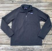 Patagonia Black Better Sweater Quarter Zip Up Sweatshirt Jacket