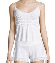 NWT Commando Butter Lace Cami in White Size S