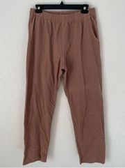 NEW MADHAPPY TAN SWEATPANTS SZ MEDIUM