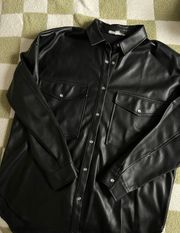 Leather Shacket