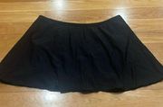 Tropical Escape women’s plus size black swim skirt size 20W.