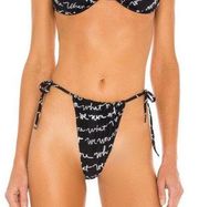 NWT WeWoreWhat Ruched String Bottom Size Medium!