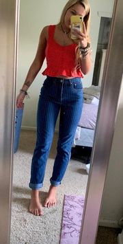 Stripe Jeans