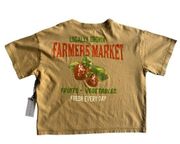 Oversized Farmers Market Cropped Shirt
Size S
100% Cotton