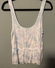 American Eagle Tie-Dye Babydoll Tank