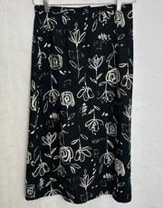 Pendleton floral skirt size 10